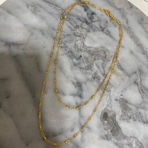 Gorjana long chain necklace
